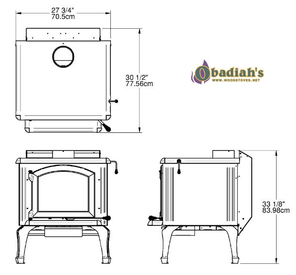 J.A. Roby 2500 Cuisiniere Cookstove at Obadiah's Woodstoves.