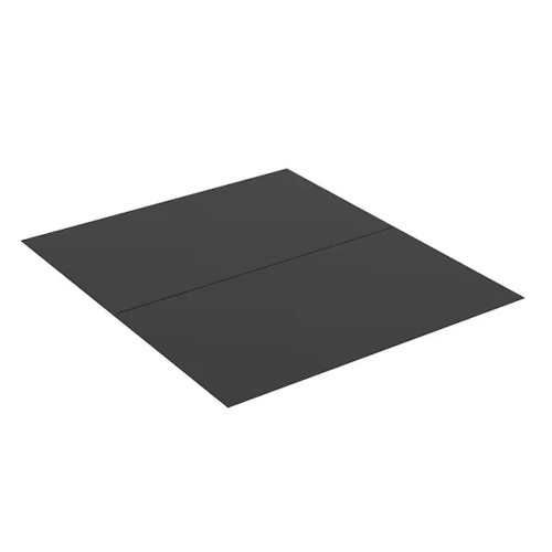 Black Steel Hearth Pad 46.75" x 54" (AC02788)