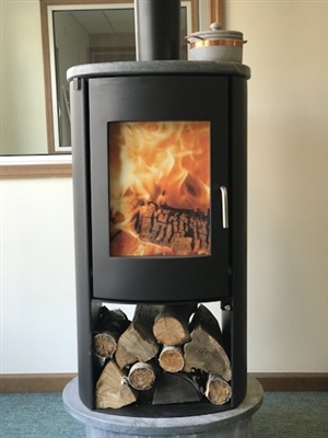 Nectre N65 Wood Stove - Soapstone and More at Obadiah's Woodstoves