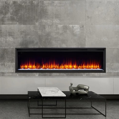 Simplifire Allusion Platinum 72 Linear Electric Fireplace at